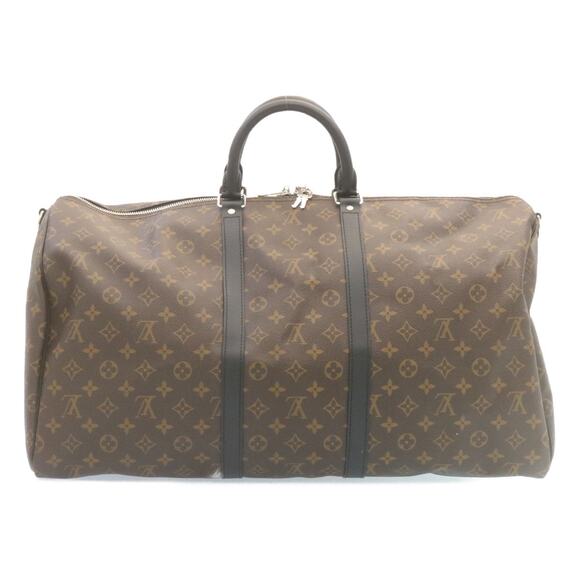 LOUIS VUITTON Monogram Macassar Keepall Bandouliere 55 M56714 - Picture 2 of 16